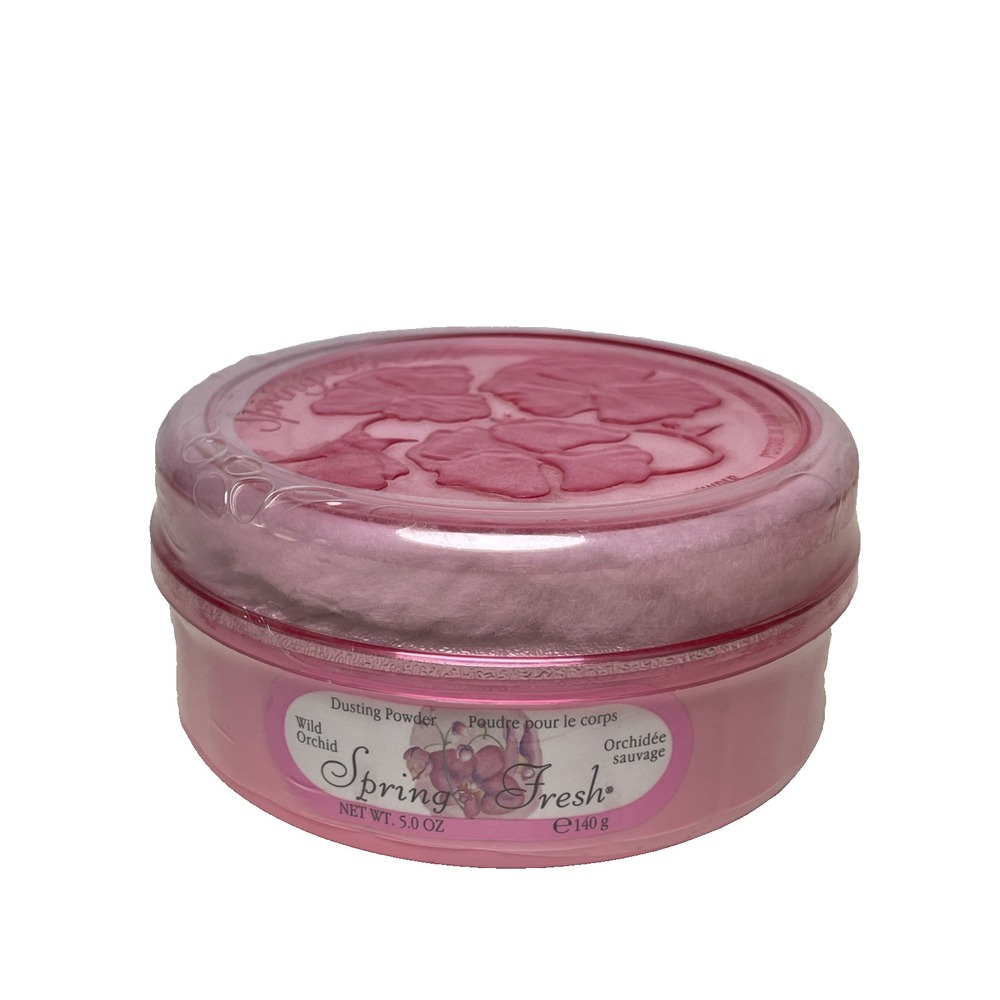 Vintage Belcam Spring Fresh Perfumed Dusting Powder 5 Oz Wild Orchard Sealed USA